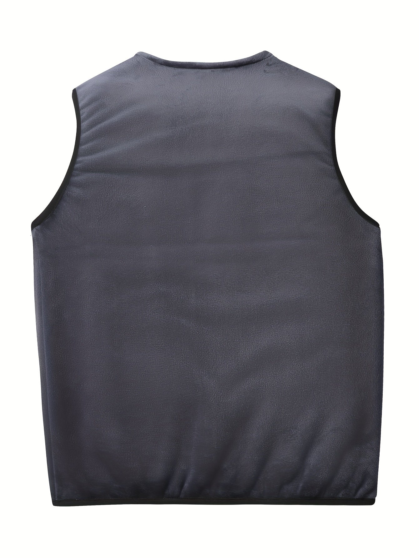 gbolsos  Winter Men's Double-sided Fleece Vest Autumn And Winter Thick Waistcoat