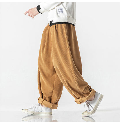 New Men's Casual Trousers Streetwear Harem Pants Fashion Woman Long Pants Big Size Loose Male Sweatpants Harajuku Style 5XL