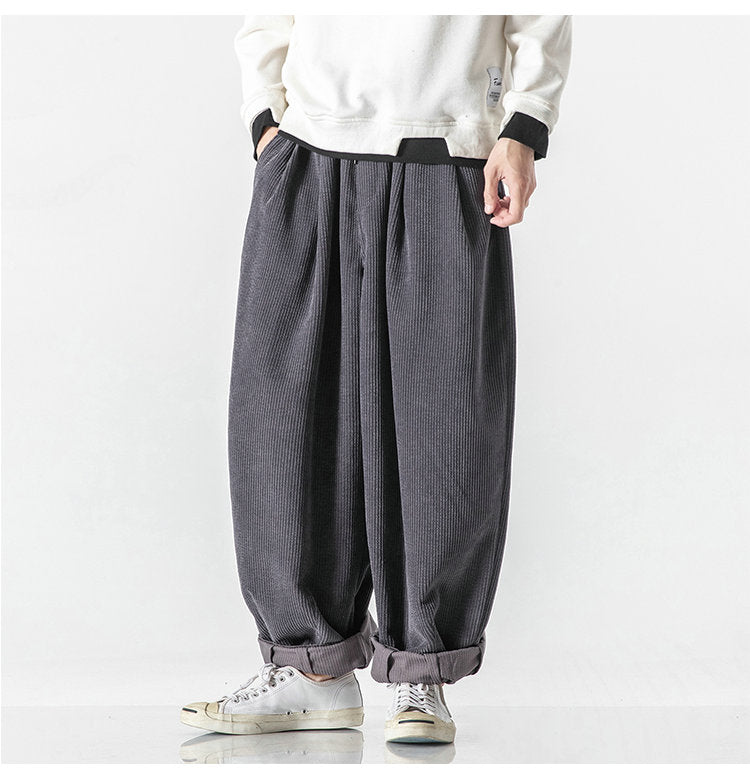 New Men's Casual Trousers Streetwear Harem Pants Fashion Woman Long Pants Big Size Loose Male Sweatpants Harajuku Style 5XL