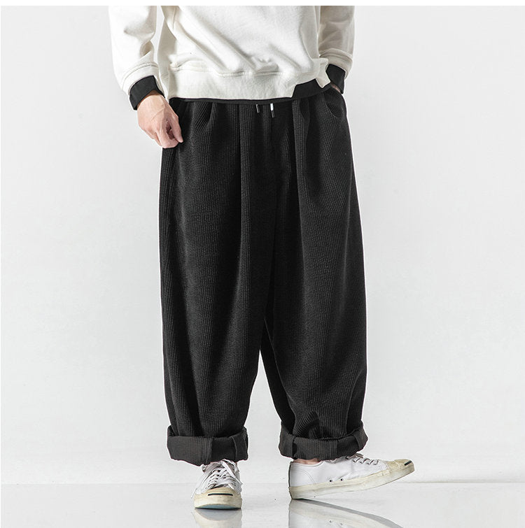 New Men's Casual Trousers Streetwear Harem Pants Fashion Woman Long Pants Big Size Loose Male Sweatpants Harajuku Style 5XL