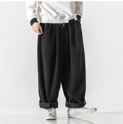 New Men's Casual Trousers Streetwear Harem Pants Fashion Woman Long Pants Big Size Loose Male Sweatpants Harajuku Style 5XL