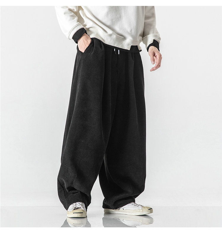 New Men's Casual Trousers Streetwear Harem Pants Fashion Woman Long Pants Big Size Loose Male Sweatpants Harajuku Style 5XL