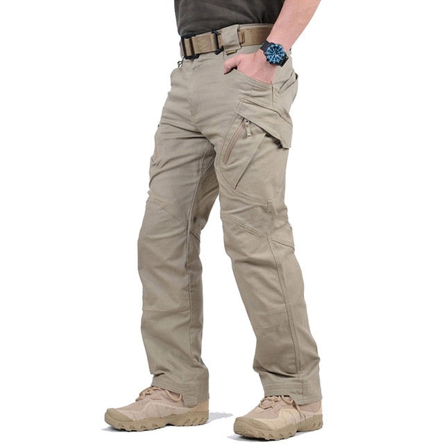 Gbolsos Tactical Pants Men Work Wear Ripstop Waterproof Military Trousers Multi-pocket Cargo Pant Jogger Army SWAT Climbing Big Size 6XL