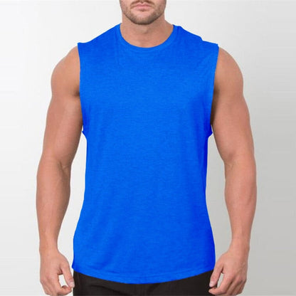 Brand New Plain Tank Top Men Bodybuilding singlet Gyms Stringer Sleeveless Shirt Blank Fitness Clothing Sportwear Muscle Vest