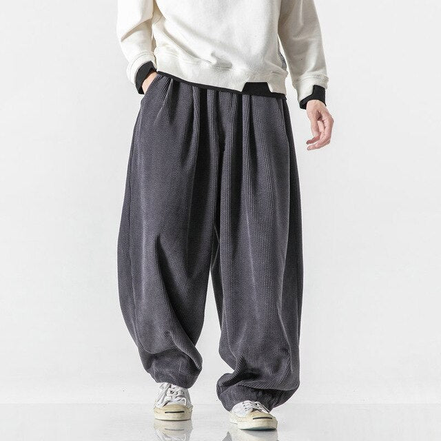 New Men's Casual Trousers Streetwear Harem Pants Fashion Woman Long Pants Big Size Loose Male Sweatpants Harajuku Style 5XL