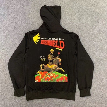 Cardigan Travis Scott Franchise YUP Hoodie Women Men Best Quality Cactus Jack Pullover Hooded